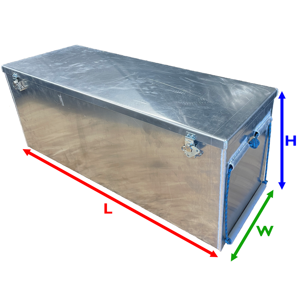 Custom Dry Boxes | Aluminum Rafting Trip Gear | Eddyline Welding